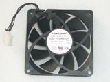 Foxconn PVA080E12N P04 AD DC12V 0.40A 8015 8CM 80mm 80x80x15mm 5Pin 4Wire Cooling Fan