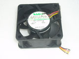 Nidec U60T12MS10A7-58 J29 DC12V 0.08A 6025 6CM 60mm 60x60x25mm 4Pin Cooling Fan