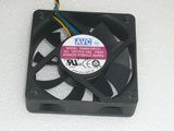 AVC DA06015R12L PS09 23.10575.001 DC12V 0.14A 6015 6CM 60mm 60x60x15mm 4Pin Cooling Fan