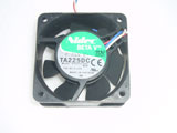 Nidec TA225DC B35572-58G DC12V 0.17A 6025 6CM 60mm 60x60x25mm 3pin Cooling Fan