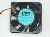 Nidec D06T-12TH 46BH3 56UA80510 DC12V 0.10A 6025 6CM 60mm 60x60x25mm 4pin Cooling Fan