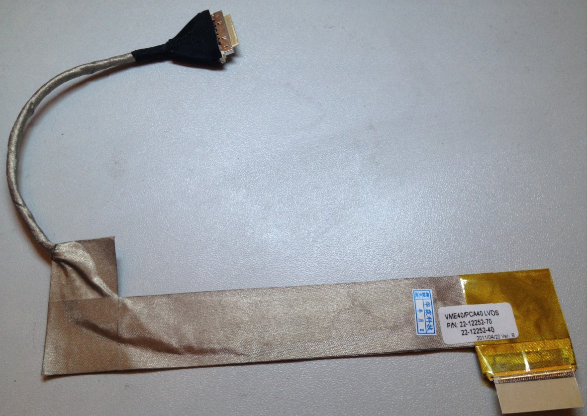 Itautec W7410 VME40 PCA40 VME50 22-12252-70 22-12252-40 LED LCD Screen LVDS VIDEO Cable