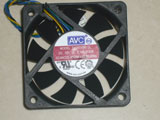 AVC DA06015R12L PS08 23.10554.001 DC12V 0.14A 60*15mm 60x60x15mm 4Pin 4Wire Chassis Case Cooling Fan