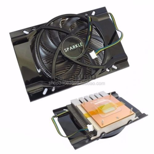 NVIDIA 9800 GTS250 450 550 SPARKLE PLA09215S12M DC12V 0.35A 4Pin 4Wire VGA Graphics Card Heatsink Cooling Fan
