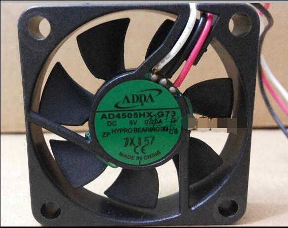 ADDA AD4505HX-G73 DC5V 0.20A 4510 4.5CM 45mm 45x45x10mm Cooling Fan