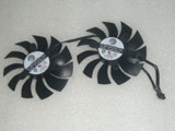 New EVGA GTX970 ACX2.0 Sapphire Power Logic PLA09215B12H DC12V 4Pin 85mm 42mm Graphics Card Cooling Fan