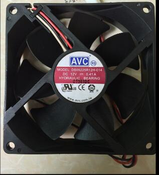 AVC DS09225R12H-014 DC12V 0.41A 9225 9.2CM 92mm 92X92X25MM 3Pin 3Wire Cooling Fan