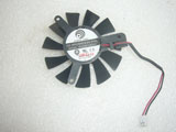 New Power Logic PLD06010S12H DC12V 0.30A 55x55x11mm 55*11mm 42mm 2Pin Video Graphics Card Cooling Fan