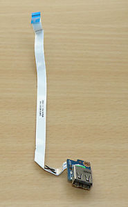 Lenovo Ideapad G585 N585 LS-7982P NBX00011N00 USB Jack Plug Board & Ribbon