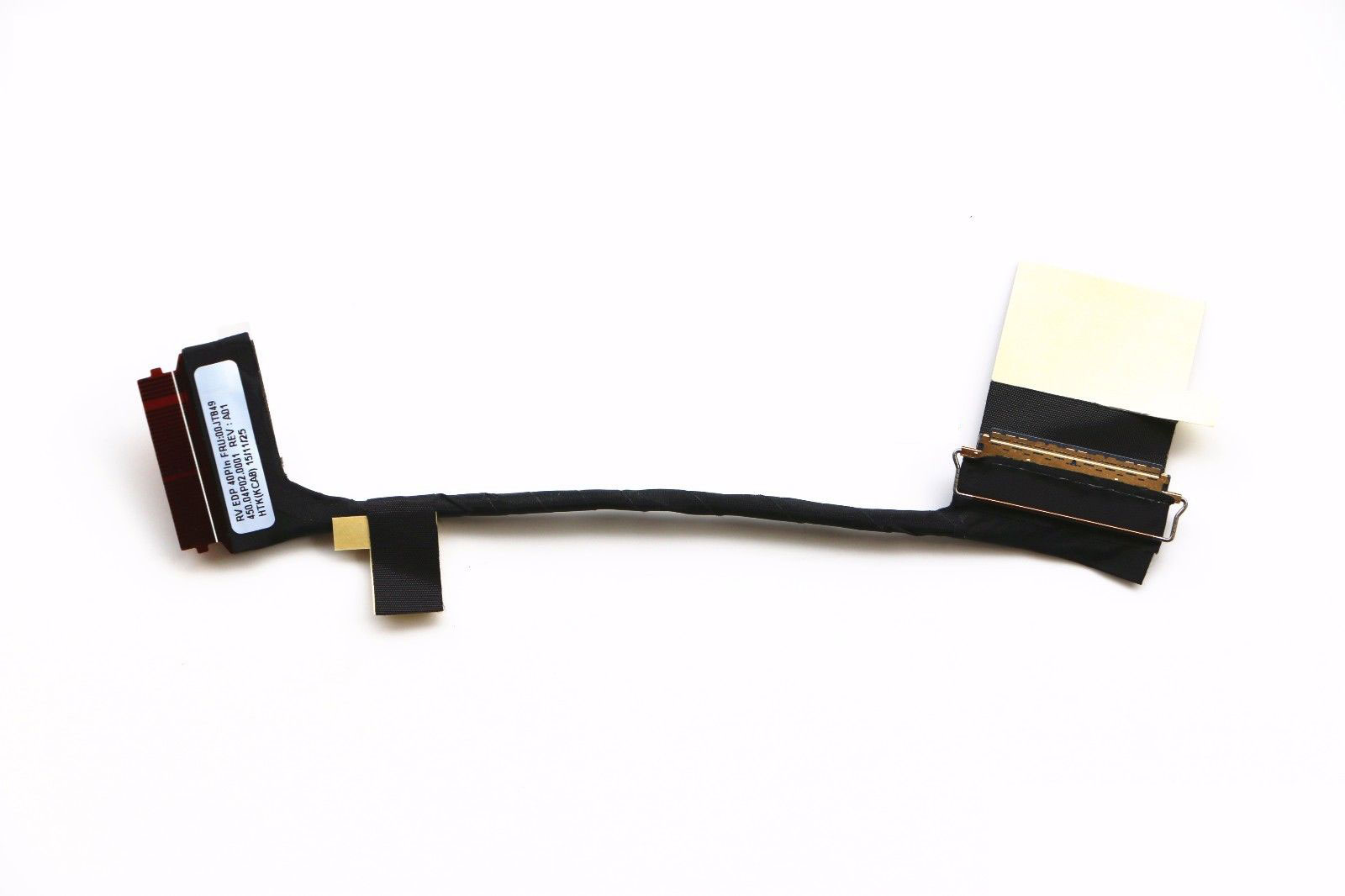 New Lenovo Thinkpad Yoga X1 00JT849 450.04P02.0001 40Pin LED LCD Screen LVDS VIDEO FLEX Ribbon Cable