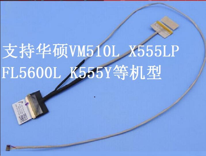 ASUS VM510L X555LP FL5600L K555Y 1422-01T10AS 01SV0AS 30Pin LED LCD LVDS VIDEO FLEX Cable