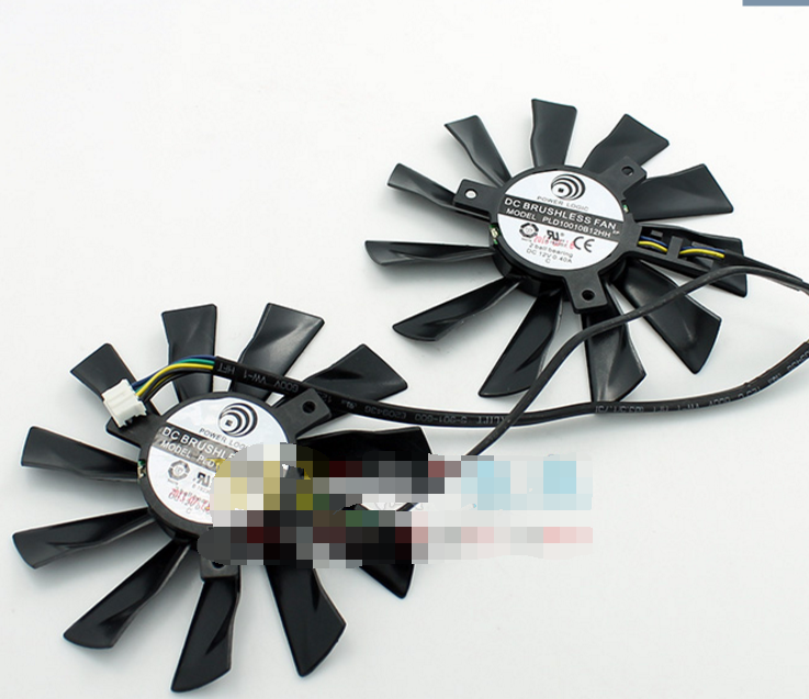 MSI N760 R9 270X HAWK PLD10010B12H 4Pin 4Wire Graphics Card Cooling Fan