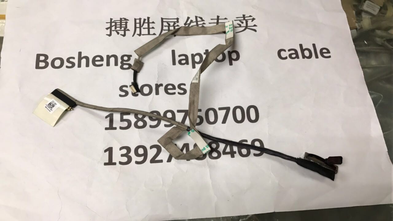 DELL NIU00 P/N:CN-019KPK DC02000ZX00 Laptop LED LCD Screen LVDS VIDEO FLEX Ribbon Connector Cable