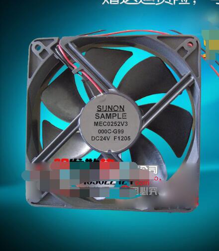 SUNON MEC0252V3-000C-G99 12025 12CM 120MM 120*120*25MM DC24V 2Pin 2Wire Cooling Fan