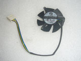 Zotac 9400GT 9500GT GT210 Power Logic PLD05010B12H DC12V 5010 50mm 39mm Video Graphics Card Cooling Fan