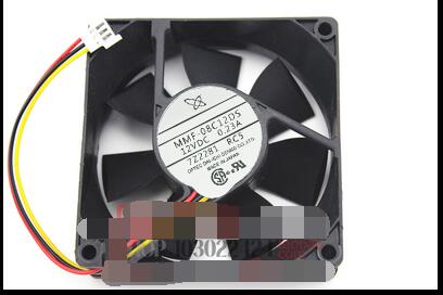 Mitsubishi MMF-08C12DS-RC5 DC12V 0.23A 8025 8cm 80mm 80*80*25mm 3Wire 3Pin Cooling Fan