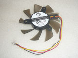 Power Logic PLA08015B12HH 75*75*15MM DC12V 0.35A 3Pin Display Video Graphics Card Cooling Fan