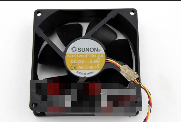 SUNON KDE1209PTB1-6A DC12V 2.9W 9025 9cm 90MM 90*90*25mm 3Wire 3Pin Cooling Fan