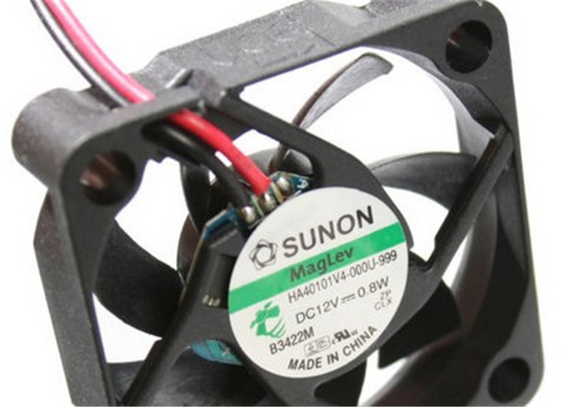 SUNON HA40101V4-0000-999 DC12V 0.8W 4010 4CM 40mm 40*40*10mm 2Wire 2Pin Cooling Fan
