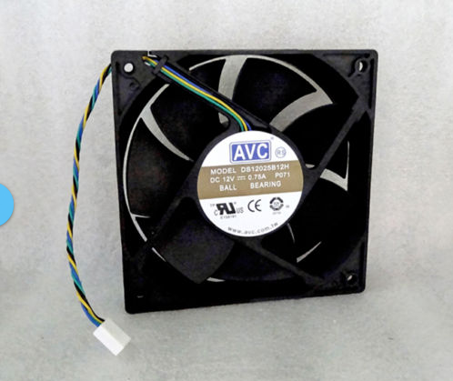 AVC TD330 TD440 DS12025B12H P071 12025 12CM 120MM DC12V 0.75A 4Wire 4Pin Server Cooling Fan
