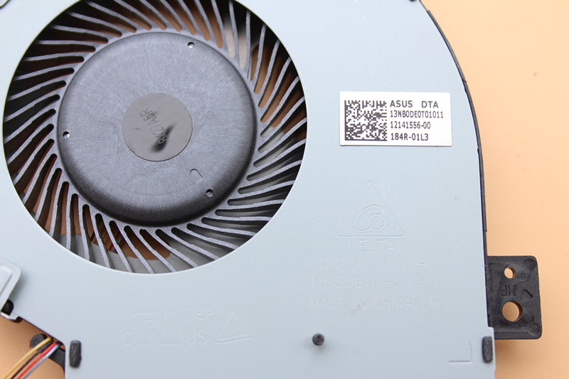 ASUS 13NB0DE0T01011 NSB85B01-17F11 4Wire 4Pin Cooling Fan