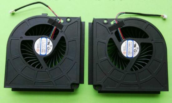 Set of 2pcs New MSI 17AX GT73 GT75VR PABD19735BM N370 N390 N369 N371 Cooling Fan