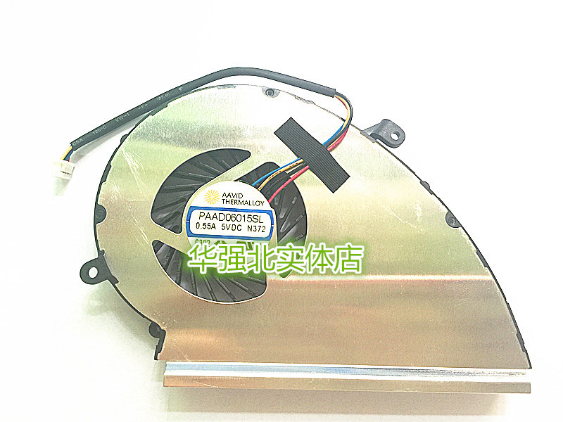 New MSI GE72 GP72 GE72VR GP72VR GP72MVR AAVID PAAD06015SL N372 4-Pin GPU Graphics Card Cooling Fan