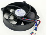 Everflow EKL DFR922512CD-012 DC12V 0.09AMP(MAX) 9225 9.2CM 90mm 92x92x25mm 4Pin 4Wire Cooling Fan