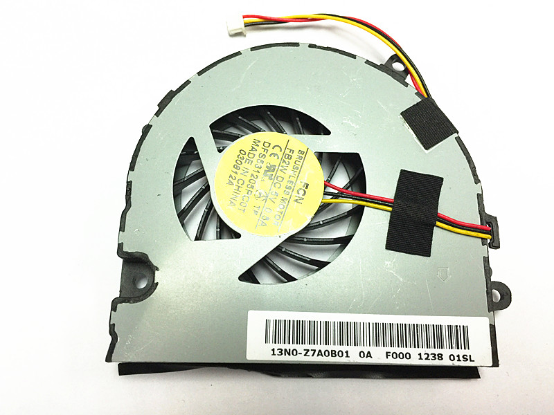 Fujitsu Lifebook N532 NH532 CP579513 DFS531205PC0T FB2W 13N0-ZYA0I01 3Pin 3Wire CPU Cooling Fan